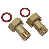 VEEMÕÕTJA ÜHENDUSKOMPLEKT 3/4"X1/2"(2TK)