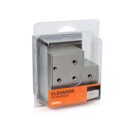 MÖÖBLIJALG 80X80X30MM PLASTIK 4TK