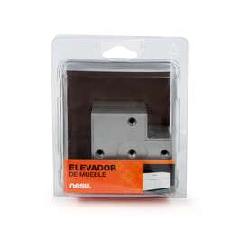 MÖÖBLIJALG 100X100X23MM PLASTIK 4TK