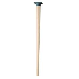 MÖÖBLIJALG 710MM PUIT, KINNITUS MUST