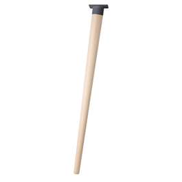 MÖÖBLIJALG KALDEGA 710MM PUIT, KINNITUS MUST