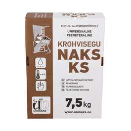 ШТУКАТУРНЫЙ РАСТВОР UNINAKS 7,5KG ШТУКАТУРНЫЙ РАСТВОР UNINAKS 7,5KG