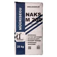 MUURAUSLAASTI UNINAKS M200 PR3 25kg MUURAUSLAASTI UNINAKS M200 PR3 25kg