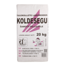 TULENKESTÄVÄ MUURAUSLAASTI  UNINAKS 20kg