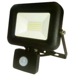 PROZEKTOR LED 50W LIIKUMISANDURIGA MUST IP65