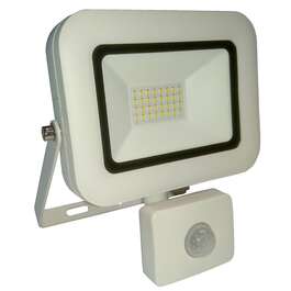 PROZEKTOR LED 50W LIIKUMISANDURIGA VALGE IP65