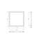 HATCH INSPECTION NOVIPRO 30x30cm R/V METALLIST HATCH INSPECTION NOVIPRO 30x30cm R/V METALLIST
