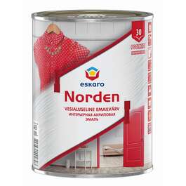 NORDEN-30 POOLMATT AKRÜULAATEMAILVÄRV 0,9L
