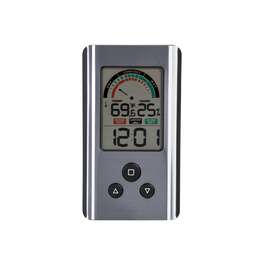 THERMOMETER  DIGITAALNE SISE HÜGROMEETRI-KELLAGA