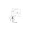 Basin mixer RUBINETA UNO-18 Basin mixer RUBINETA UNO-18