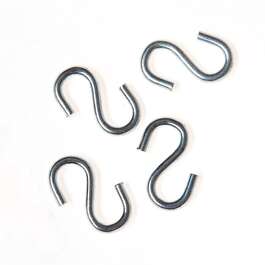 S-HOOK 4MM S-KUJU ZN 4TK