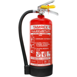 FIRE EXTINGUISHER        2 KG/PULBER/ PREMIUM VOOLIKUGA