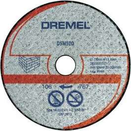 DREMEL CUTTING DISC  77MM DSM520