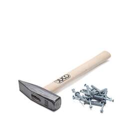 NAELTÜÜBEL 6X40 500TK/KOTT + HAAMER NAELTÜÜBEL 6X40 500TK/KOTT + HAAMER