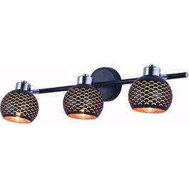 Plafondi HOLLY 3x40W E14 musta