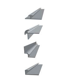 INTERIOR CORNER STRIP 3V 19X19X610MM WHITE