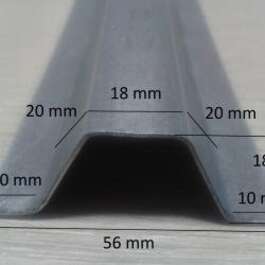 METALLIRANGAT OMEGA 1mm ZN 56x18x3000 METALLIRANGAT OMEGA 1mm ZN 56x18x3000