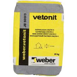 VALUBETOON WEBER JB 600/3 25kg