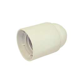LAMP HOLDER  E27 PLASTIK White