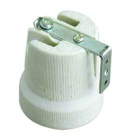 LAMP HOLDER  E27+KRONSTEIN KERAAMILINE