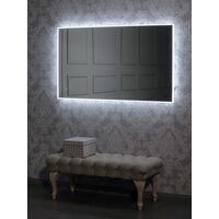 Mirror AVONIA 70X120CM LED with lamp