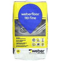 FLOOR SCREED  WEBER FLOOR 110 FINE 20KG