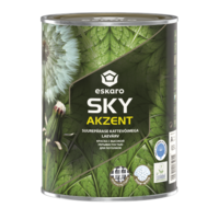 LAEVÄRV ESKARO AKZENT SKY 0.9L White TÄISMATT
