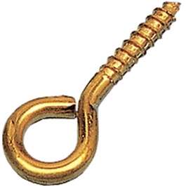 EYE SCREW  MESSING 4,0x25x12 GV