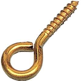 EYE SCREW  MESSING 2,15x8x4 GV