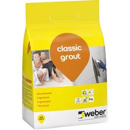 Joint Grout WEBER CLASSIC 38 LEATHER 3kg