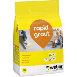 Joint Grout WEBER RAPID 15 CONCRETE 3kg