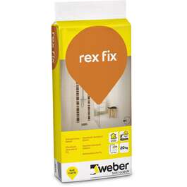 PLAADISEGU WEBER REX FIX 20kg