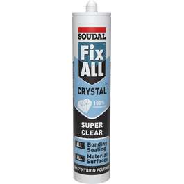 MONTAAŽILIIM SOUDAL FIX ALL CRYSTAL 290ml