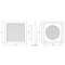 GRILLE VENTILATION  190X190/D125 ND12