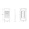 GRILLE VENTILATION  N30R 140X300 REG.