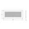 GRILLE VENTILATION  VR1330P 13X30 HALL
