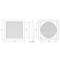GRILLE VENTILATION  ND15 190X190/D150