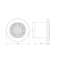 FAN  E-EXTRA EA100T D100mm TAIMERIGA, White