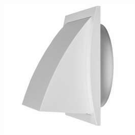 GRILLE VENTILATION  ND10FV 190X190 PL.D-100MM KLAPIGA White