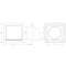 VENTREST ND10FV 190X190 PL.D-100MM KLAPIGA White