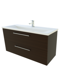Kylpyhuonekalusteet Scandic 101 cm Tammi