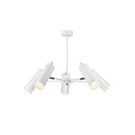 VALGUSTI MADISON 5X60W E27 VALGE