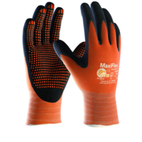 GLOVES ENDURANCE 34-848 ATG MAXIFLEX ORANŽ 10/XL