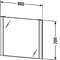 PEEGEL DURAVIT LM7876 70X80CM LED VALGUSTIGA PEEGEL DURAVIT LM7876 70X80CM LED VALGUSTIGA