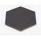 TÄISMASSPLAAT 14,2x16,4 HEXAGON BLACK TÄISMASSPLAAT 14,2x16,4 HEXAGON BLACK