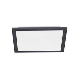 Ceiling Lamp FLAT 295x295 20W LED 2000lm Black