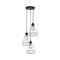VALGUSTI SKELETTON 3X60W E27 MUST