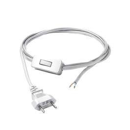 VALGUSTI CAMELEON JUHE LÜLITIGA 1,5M VALGE