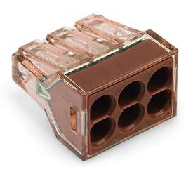 TERMINAL  WAGO 6x1,5-4mm² 5tk/PK