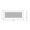 VENTREST VR1330M 13X30CM MUST PLAST. VENTREST VR1330M 13X30CM MUST PLAST.